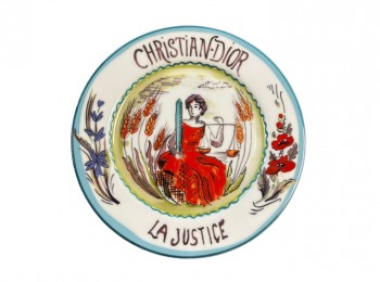 Тарелка Christian Dior La Justice 26 см