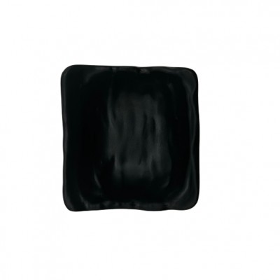 Соусник квадратный Каори черный меламин 9х8.5х3